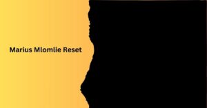 Marius Mlomlie Reset