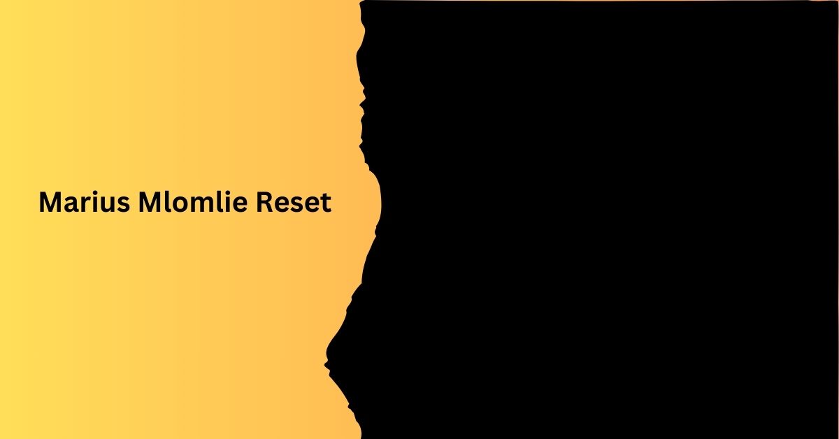 Marius Mlomlie Reset