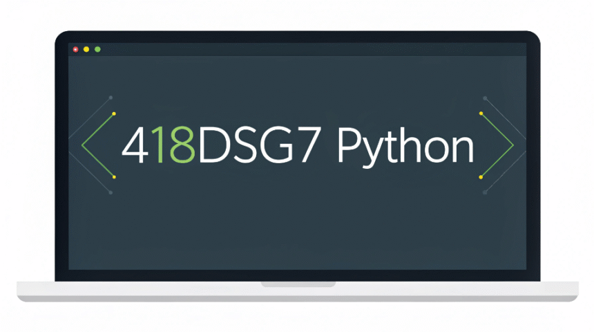418dsg7 python